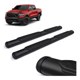 Estribo Oblongo Original Attack Preto Ram 1500 Rebel 2021
