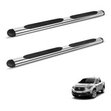 Estribo Oval Fiat Strada 2021 2022 2023 Cromado Bepo