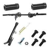 Estribo Pedal Apoio Completo Cg 150 Titan 2004 Até 2008