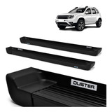 Estribo Prime Alumínio Preto Modelo C Adesivo Duster 2013