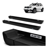 Estribo Prime Alumínio Preto Modelo C Adesivo Duster 2016