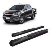 Estribo S 10 2012 Em Diante Cabine Dupla Oblongo Oval Preto