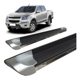 Estribo S 10 2012 Em Diante Cabine Dupla Personalizado Prata