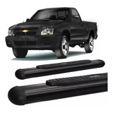 Estribo S10 1995 A 2011 Oval Cab Simples Preto