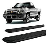 Estribo S10 1995 Ate 2011 Chapa De Aço Preto C S