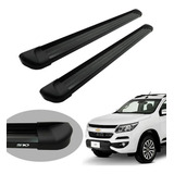 Estribo S10 2016 2017 2018 2019 2020 2021 Cd Aluminio Preto