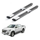 Estribo S10 2017 2018 2019 2020 2021 Cab Dupla Cromado Keko