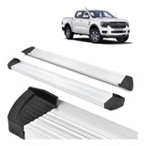 Estribo Slim Plataforma Aluminio Natural Ranger Dupla 2024