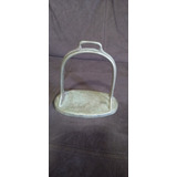 Estribo Solteiro Metal Branco n Hamburgo Cachorro N 169