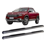 Estribo Toro Modelo Oval Grafite Estribo Lateral Fiat Toro