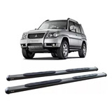 Estribo Tr4 Modelo Oval Grafite Estribo Lateral Pajero Tr4