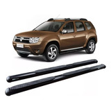 Estribo Tubolar Oval Preto Renault Duster