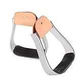 Estribos De Cavalo Couros De Estribo Para Sela Inglesa Estribos Acolchoados De Alumínio Estribos De Equitação Estribos De Sela Acessórios De Ferramentas De Equitação Para