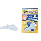 Estribos Siligel Para Dedos Em Garra Tipo Encaixe Digital Ortho Pauher Translucido Médi