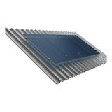 Estrutura De Energia Solar 4 Painel Telha Ondulada Fixador Z
