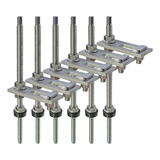 Estrutura Parafuso Inox Telhado Eternit Painel Solar 16un