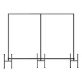 Estrutura Suporte Banner Backdrop 3x3 3 Pés Regulável