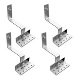 Estrutura Suporte Linha C Placa Solar Telha Cerâmica Kit 04