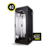 Estufa Grow De Cultivo Probox Basic 40 40x40x160cm Cor Preto