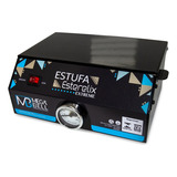 Estufa Manicure Esterilizador C Termômetro Preta Mega Bell Cor Preto 127 220v