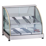 Estufa Vitrine Curva Dupla Salgado 6 Bandejas Edanca 220v