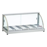 Estufa Vitrine Curva Para Salgados 5 Bandejas Edanca 220v