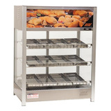 Estufa Vitrine Salgados Vapor E Led 12 Bdj 47912b Tita 220v