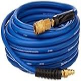 Estwing Mangueira Híbrida De Ar Comprimido Leve Resistente E1450Pvcr De Pvc 1 4 X 1 2 M Azul E Amarelo