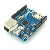 Ethernet Shield W5100 Arduino Uno Mega Com Slot Sd Card