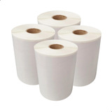 Etiqueta 33x21 3 Colunas Térmica 4 Rolos C 3000 Etiquetas Cor Branco
