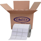 Etiqueta 33x22 Térmico 3 Colunas Cx 10 Rolos 32 Metros