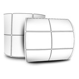 Etiqueta 40x25 2 Col Térmica Mercado Envios Full 5 Rolos