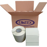 Etiqueta 60x30 Térmica P Balanças E Impressoras 10 Rolos Cor Branco