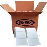 Etiqueta 60x40 Térmica P Balanças E Impressoras 10 Rolos Cor Branco