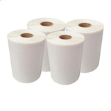 Etiqueta 8x4 80x40 Bopp 4 Rolos C 628 Etiquetas Cor Branco