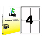 Etiqueta Adesiva A4 98 0mm X 139 0mm Caixa Com 100 Folhas Cor Branco Desenho Impresso Nenhum Link Etiquetas 9002