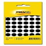 Etiqueta Adesiva Para Codificação 12mm BIC Pimaco TP12PT 886599 Preta 210 Etiquetas