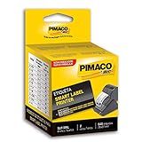 Etiqueta Adesiva Para Impressora Térmica 28x51 BIC Pimaco 878312 Branca 640 Etiquetas
