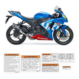 Etiqueta Adesivo Compatível Suzuki Gsxr 1000 2015 2016 Etq3