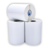 Etiqueta Bopp Adesiva 100x50 mm 10x5 cm Não Rasga Cor Branco Opção Etiquetas