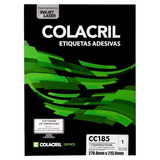 Etiqueta Colacril Cc185 279 4x215 9 Cx C 100 Folhas