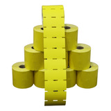 Etiqueta De Gôndola Tag Papel Couchê 70x35 Amarela