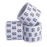 Etiqueta De Tamanho Colante Para Roupas Kit 4 Rolos P M G Gg