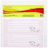 Etiqueta Escolar Decorada Feminina Reflex 1219 Multicolor 53 X 80 Cm Pacote Com 8 Etiquetas