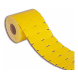 Etiqueta Gôndola 105x30mm Térmica Amarela Rolo C 1000 Cor Amarelo