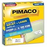 etiqueta laser pimaco branca etiquetas