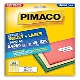 Etiqueta Inkjet-laser A4256 Com 25 Folhas Pimaco