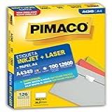 etiqueta inkjet laser folhas pimaco