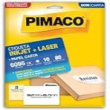 etiqueta inkjet laser carta folhas pimaco