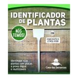 Etiqueta Planta 30cm Identificador De Plantas E30  1500 Un 